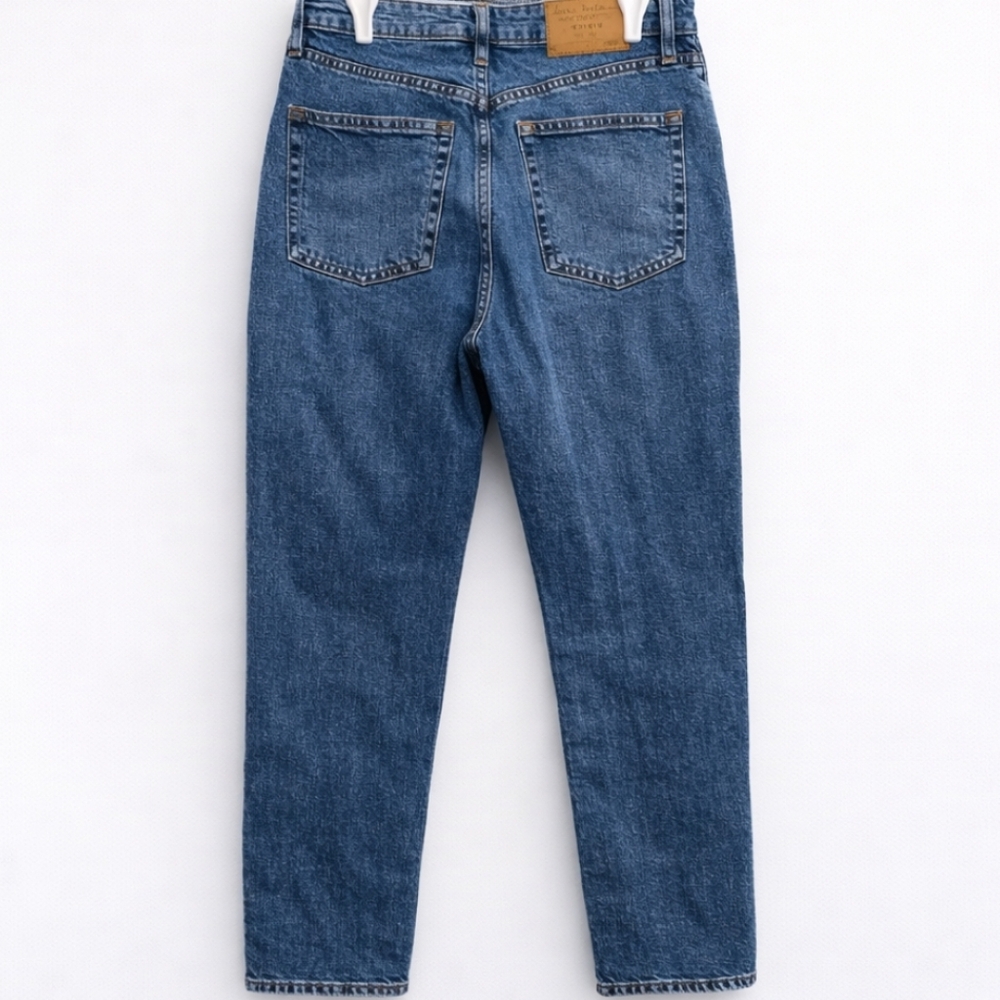 & Denim | Mom Jeans Ultra High Waist Size 6 - Picture 5 of 12